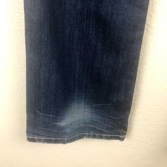 Mek Denim Distressed Bootcut Jeans - Picture 6 of 8